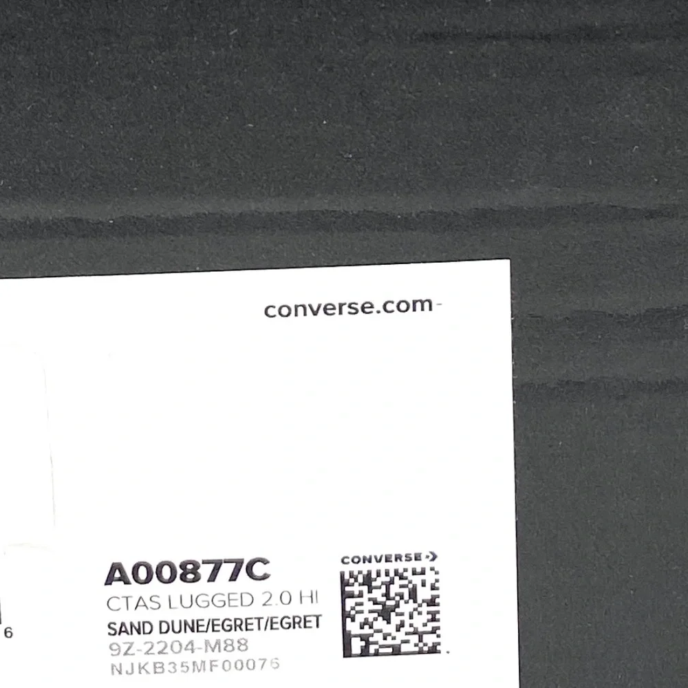 Converse CTAS Lugged 2.0 Platform High Top Women's Canvas Size Sneakers A00877C - Picture 8 of 9